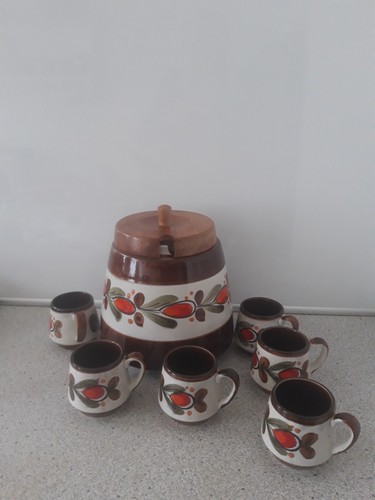 Bowle service alte küche - -service,