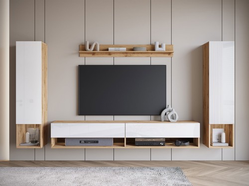 Wohnwand laluko modern - wohnwand,