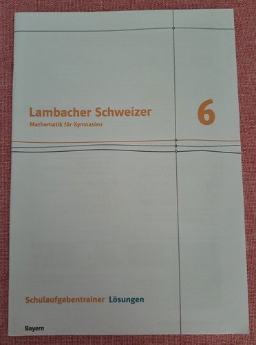 Lambacher schweizer mathematik - lambacher,