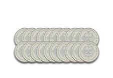 2 DM 1969-1987 BRD Konrad Adenauer 72er Set Jaeger-Nr. 406