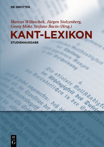 Kant lexikon deutsch - kant-lexikon, |