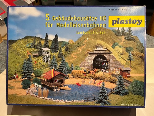 Plastoy landschafts set - plastoy, h0