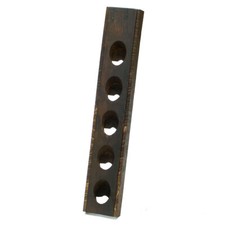 Champagner Rüttelbrett 5 Flaschen Weinregal original antik alte Eiche