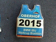 Oberhof Biathlon Pin 2015 IBU Weltcup #2