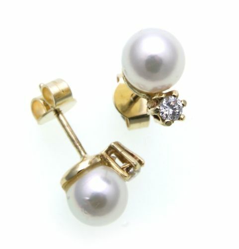 Damen ohrringe ohrstecker gold - ohrringe,