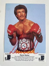 RENE WELLER (†2023)  Boxen