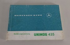 Betriebsanleitung Mercedes-Benz Unimog Typ 435 U 1300 / 1700 Stand 11/1984
