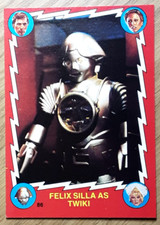 1979 Buck Rogers Karte 86 FELIX SILLA AS TWIKI.