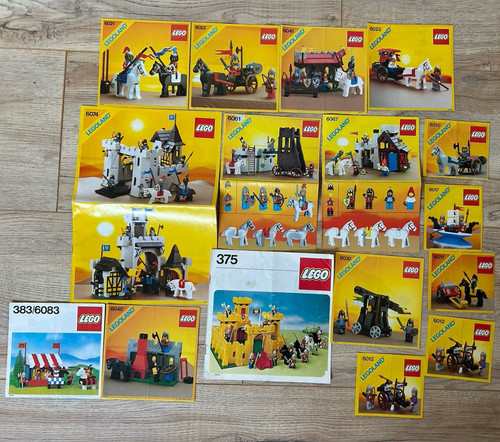 Lego ritter bauanleitungen - lego,