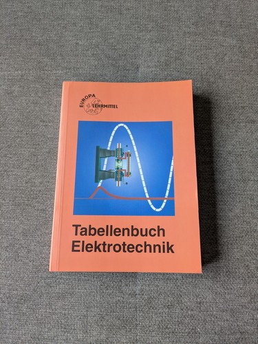 Tabellenbuch elektrotechnik - tabellenbuch,