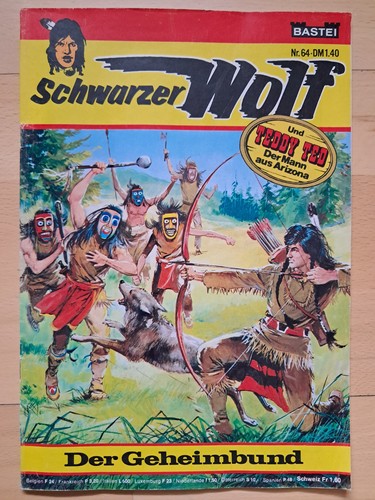 Schwarzer wolf z1 - wolf, nr.64