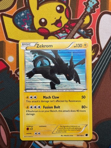 Zekrom holo 116 - 39/116, plasma