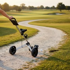 Faltbarer Golftrolley mit