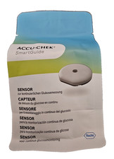 1 x Accu Chek Smart Guide Sensor, MHD bis zum 17.07.2026 / Neu und OVP