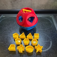 Tupperware Spielball Motorikball Steckball Steckspiel Original guter Zustand 