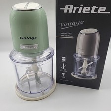 Ariete Vintage 438, Retro Elektrischer Gemüse- und Ice-Crusher mit 2 Geschwindig