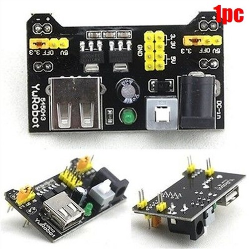 1pcs power supply - 1pcs, breadboard