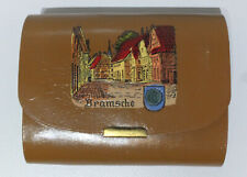 Vintage 1970er, Bramsche Etui Spielkarten, Kartenetui, Notizblock, Stifthalter