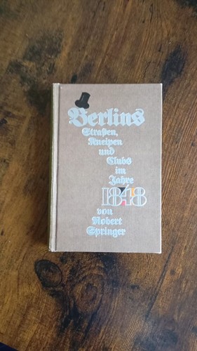 Berlins straßen kneipen und - kneipen,