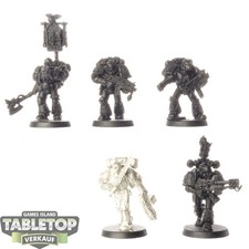 Space Marines - 5 Legion of the Damned - teilweise bemalt