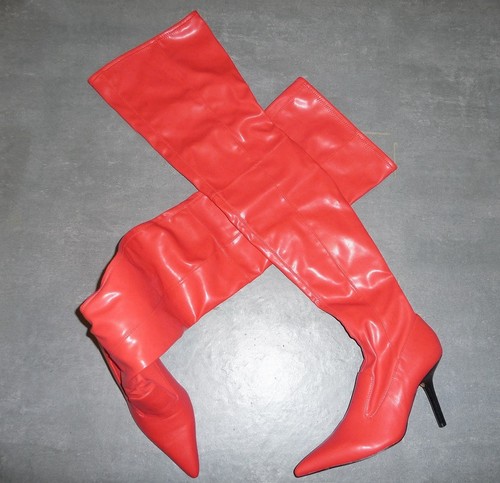 Sehr hohe lange overknees - -,