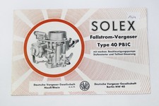 Solex  40PBIC / 40 PBIC