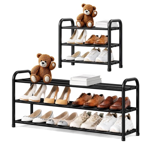 Platzsparendes schuhregal - platzsparendes,
