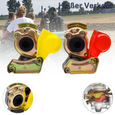 Kupplung skopf rot gelb M22 Set mit-Ventil Für LKW,Zugmaschine Traktor Druckluft