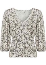 Shirt mit Häkeleinsatz Gr