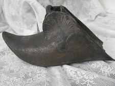 antiker Reiterschuh Messing