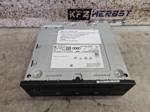 Audi radio cd mmi - a3, 8v