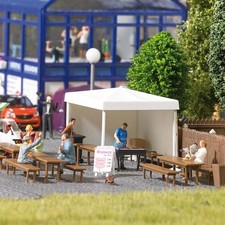Busch Bratwurst-Grillstand H0