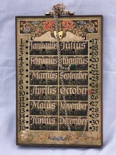 Ewiger-Dauer Kalender DDR VOB KUNST UND VERLAGSBUCHBINDEREI LEIPZIG 80er Jahre*