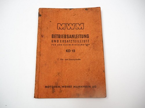 Mwm kd12 dieselmotor - kd12, z