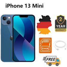 NEU Apple iPhone 13 mini 256GB Blau (Ohne Simlock) (Dual-SIM) 24 Monate Garantie