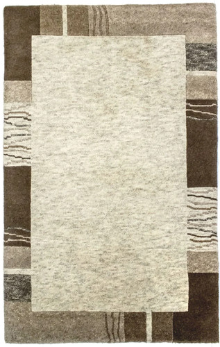 Modern carpet hand - , knotted