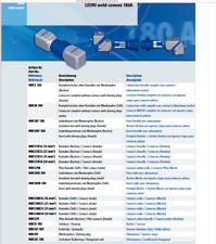 AUSWAHL* Multi-Contact & LEONI weld-connex Primärschweißverbindungen Robifix 