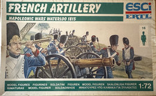 ESCI 1:72 Figure Set Nap. Wars Waterloo 1815 French Artillerie Francaise #234NEU