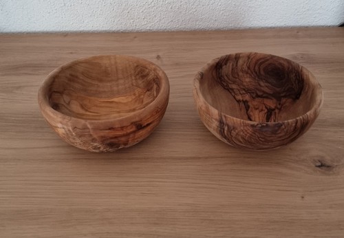 Schalen 2er set olivenholz - schalen,