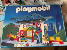 Playmobil 4382 Bahnhof Bahnsteig Neustadt in OVP
