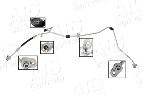 Klimaleitung für sharan - vw,