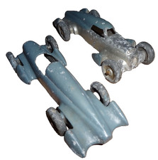 Auto Union,2x Rennwagen,selten