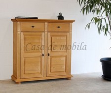 Schuh-schrank MONA Landhaus 115x115x38cm Fichte gelaugt geölt Wäsche-kommode