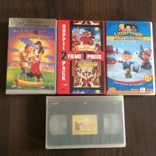 4x VHS -Kassetten - VHS-PAKET-