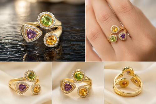 Brilliantring gelbgold 585 - brilliantring,