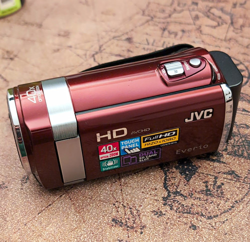 Jvc everio hm440re full hd - everio, gz-hm440re
