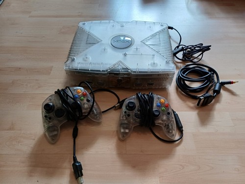 Xbox classic konsole crystal - xbox,