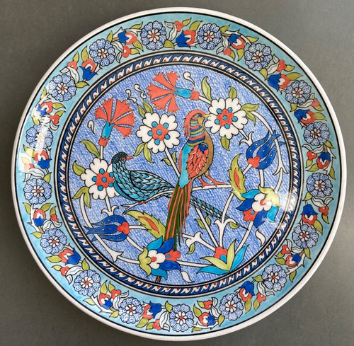 Vintage keramik wandteller - vintage,