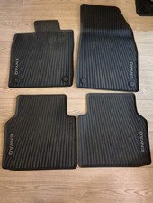 Original Skoda Gummifußmatten Gummimatten Fussmatten schwarz Enyaq iV Prestige