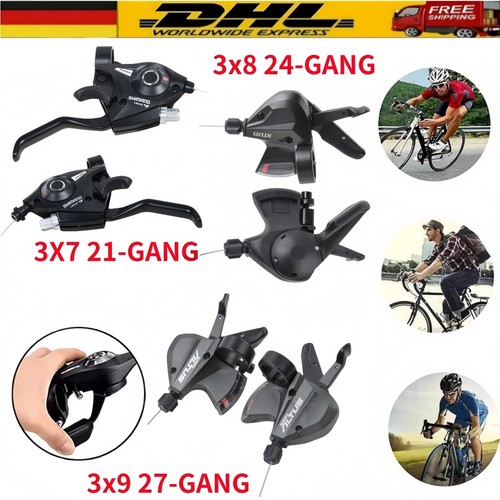 2tlg shimano 3x7 fach - 2tlg, 3x7/8/9